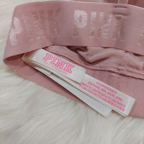 PINK Lace Halter Bralette - Picture 9 of 10